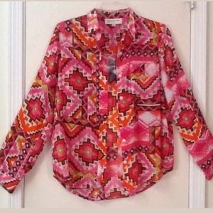 Jones New York -  Jacket/Button Front Top - Size P